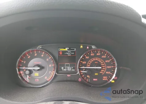 2015 Subaru Wrx z USA, uszkodzony, nr VIN JF1VA1A64F9818806